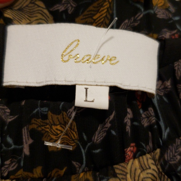 Floral Maxi Skirt Size L - Picture 3 of 5